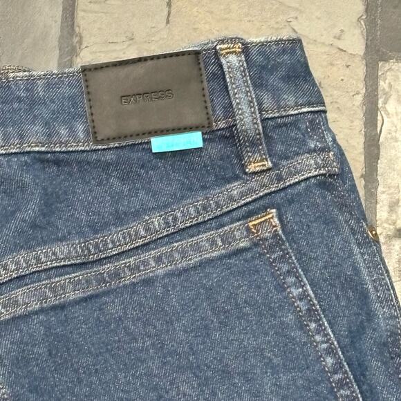 Express Edition x Simon Spurr NWT True Straight Super High Rise Jeans - size 12 - Picture 11 of 11